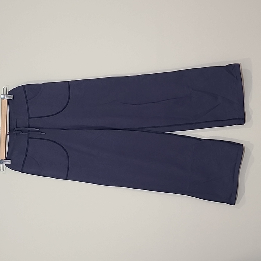 Lululemon Wide Leg Yoga Leggings with Adjustable Drawstring Waist